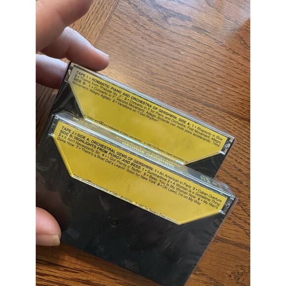 George Gershwin Favorites From Classics Cassette Tapes 1 & 2 Readers Digest New - Picture 6 of 6